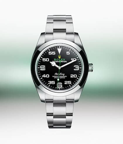 rolex air king website